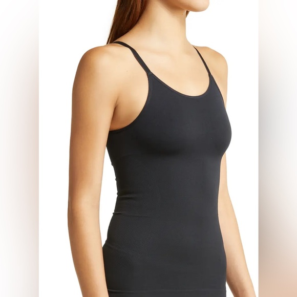 Shapermint Other - Shapermint NWT Scoup Neck Cami Essentials All Day Every Day Black Size Small